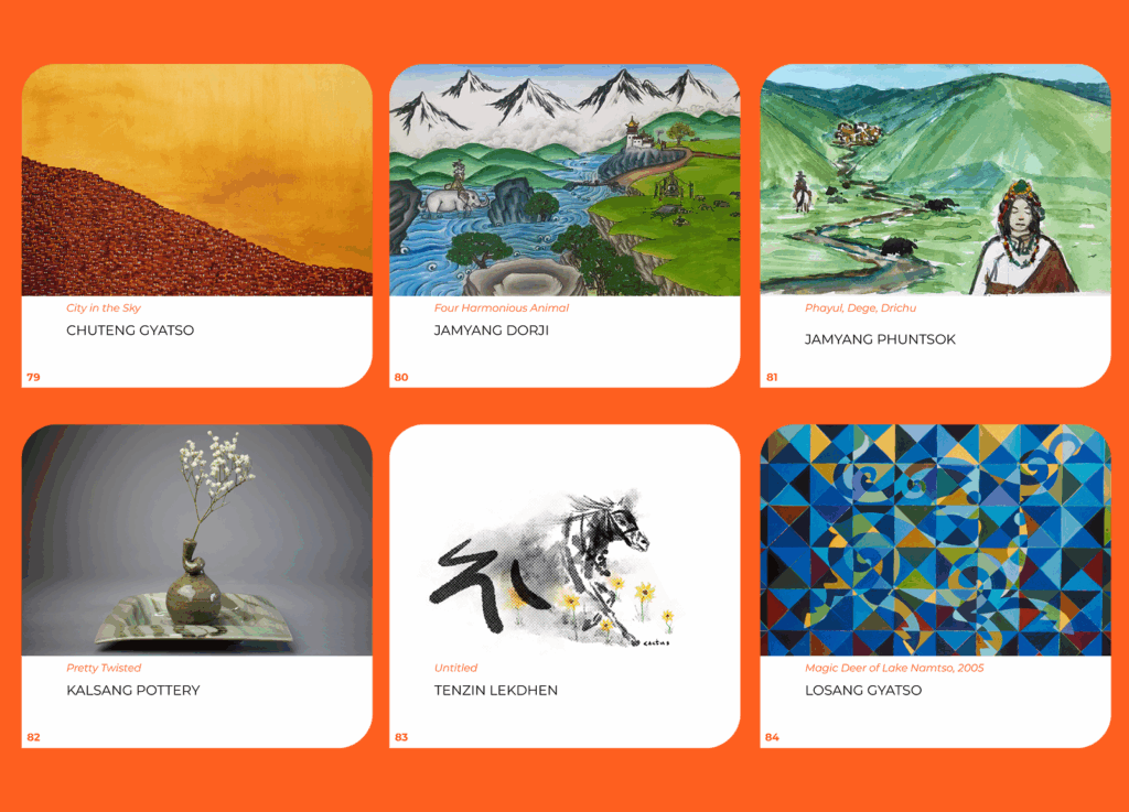 108 Exile Tibetan Visual Artists 14